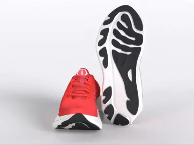 Asics Gel Kayano 30 Sneakers Cartomy Low-poly 3D model