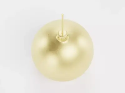 Christmas Ball Ornament V4 Low-poly 3D model