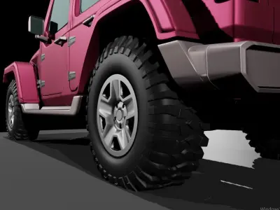 Jeep 3D MODEL 3D model