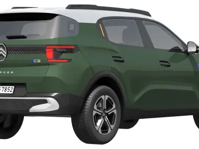 Citroen C3 Aircross 2025 3D model