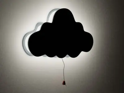 Cloud Night Light 3D model