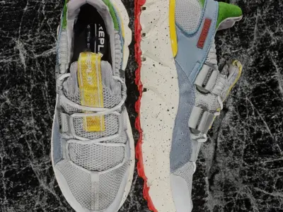 REPLAY SPLIT AIR 3D SHOES Low-poly 3D model