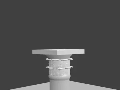 Column 3D Free 3D model