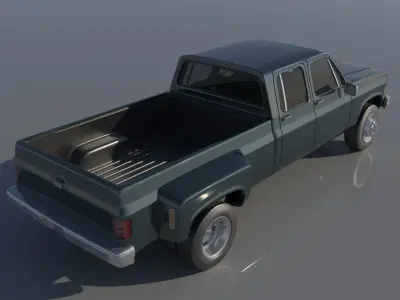Chevrolet C30 Crew Cab 1975  3D print model