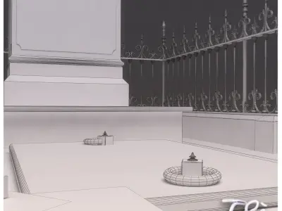 PANTHEON CRYPT 1 3D model