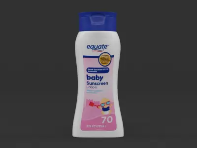 Equate Baby Sunscreen Lotion 3D model