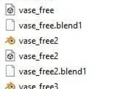 Vases for free Free 3D model