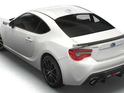 Subaru BRZ 2017 3D model