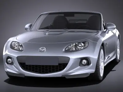 Mazda mx5 2015 VRAY 3D model