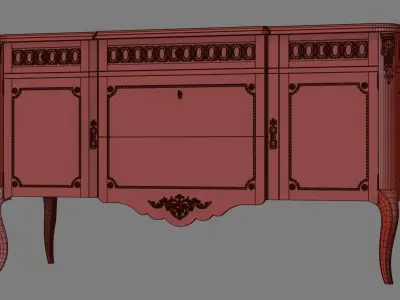 Salda Chest of Drawers art 8694 3D model