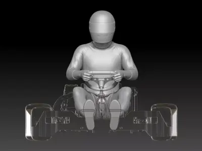 go kart man 1 3D print model
