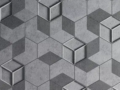 Mrf - Concrete Panel02 3D model