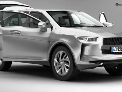 Generic SUV 2018 3D model