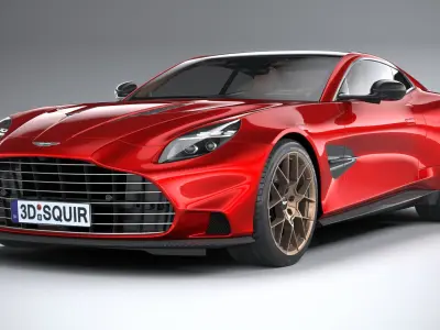 Aston Martin Vanquish 2025 3D model