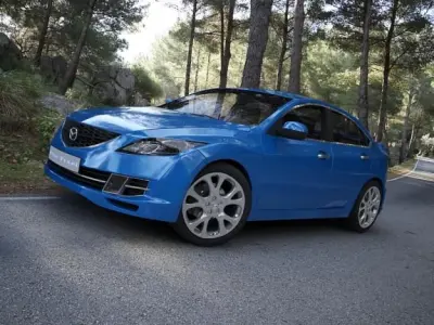 Mazda 6 sedan 3D model