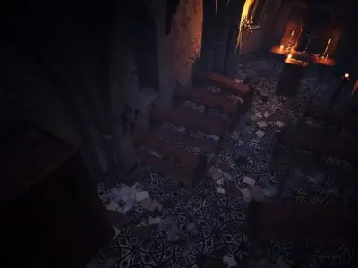 Abandoned Chapel 3D model