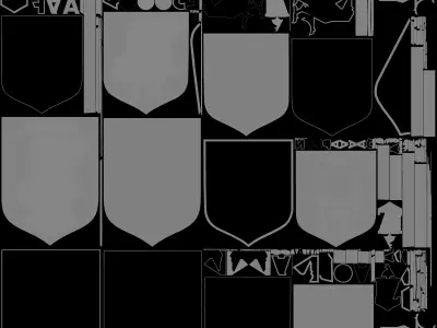 logo Japan Football Association - JFA 3D model