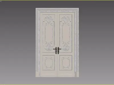 Classic Doors 10 3D model