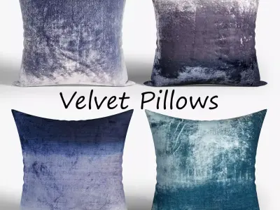 Decorative Pillows set 07  3D model