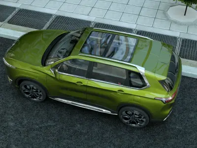 Generic SUV v17 Low-poly 3D model