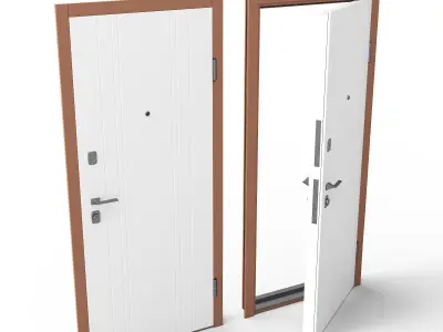 Zedrile Door 3D model