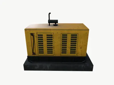Standby Generator 3D model