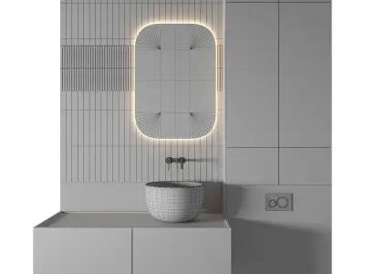 Luxury Bathroom 244 3D model
