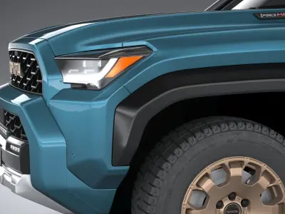 Toyota 4runner Trailhunter 2025 3D model