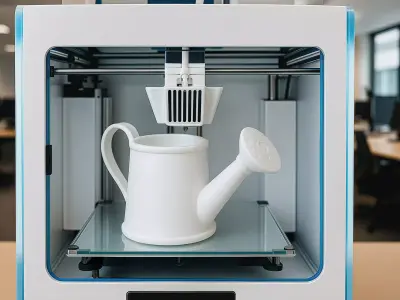 Cartoon Watering Can 3D Printable 3D print model