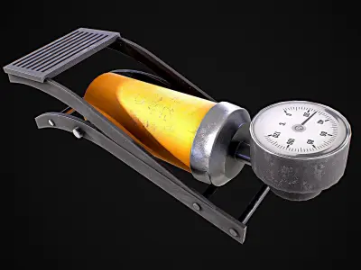 Car Detail Low-poly 3D model