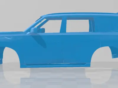 Infiniti QX80 2025 - Body Car STL Model 3D print model