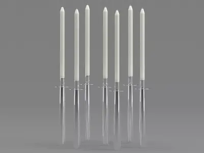 Candelabra 02 3D model