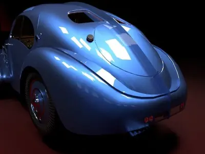 Bugatti 57 SC 3D model