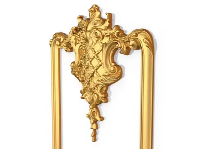 Classic decor ornament 90 3D model