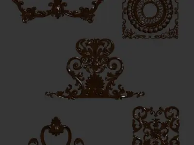 Trim Ornament 80 3D model