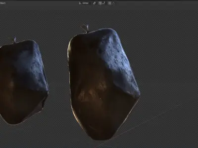 trash-bag With LOD Stages Free low-poly 3D model