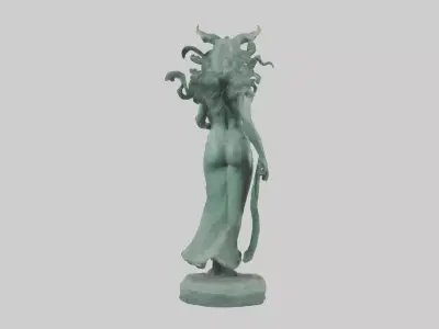 Boann statue model 3D model