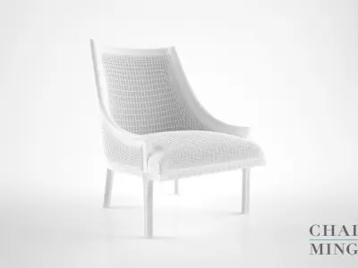 Chai Ming Studios Juno lounge chair 3D model
