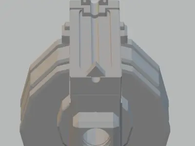FHW Bolter Revolver Cosplay Blaster Free 3D print model