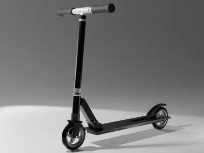 Scooter kick 3D model by CGYaroslav