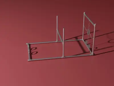 BDSM rack 3D model