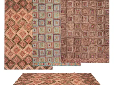 Rugs No 192 Low-poly 3D model
