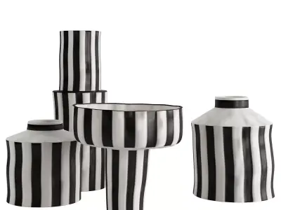 Liang and Eimil Weston Vases 3D model