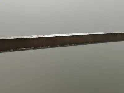 Iron Beam construction PBR Low-poly 3D model