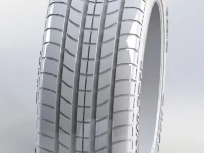 bridgestone RE71 tires 3D model