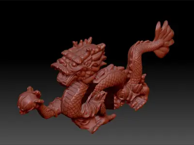 Dragon for jewelry - Dragon for ring - Dragon for pendant  3D print model