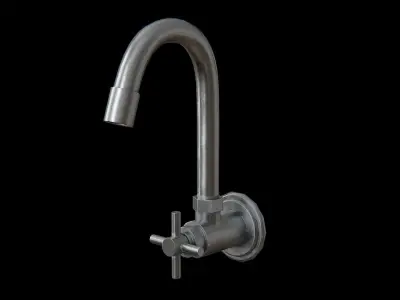 Sink Tap Low-poly 3D model purchase
