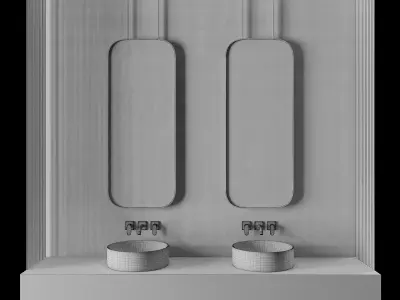 LUXURY - Wash Basin 13 3D model