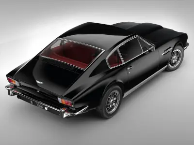 Aston Martin V8 1976 3D model