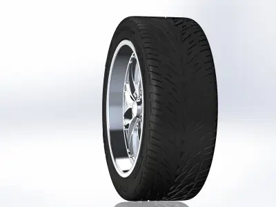 Custom wheels US Mags Santa Cruz for your scale model 3D print model